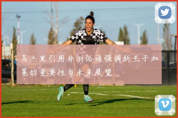 乌杰里引用非洲俗语强调新王子加冕的重要性与未来展望
